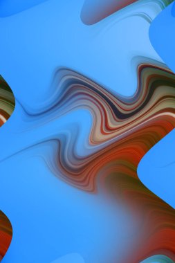 Dijital çok renkli soyut arkaplan, dalga konsepti