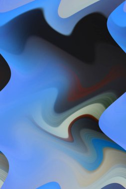 Dijital çok renkli soyut arkaplan, dalga konsepti