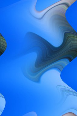 Dijital çok renkli soyut arkaplan, dalga konsepti