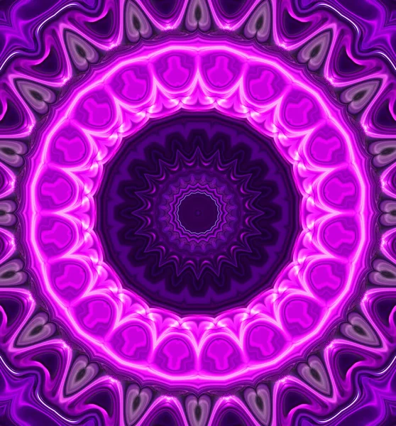 Abstract Colorful Creative Digital Mandala Background View — Stock Photo, Image