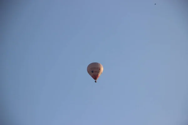 Hőlégballon Kilátás Égen — Stock Fotó