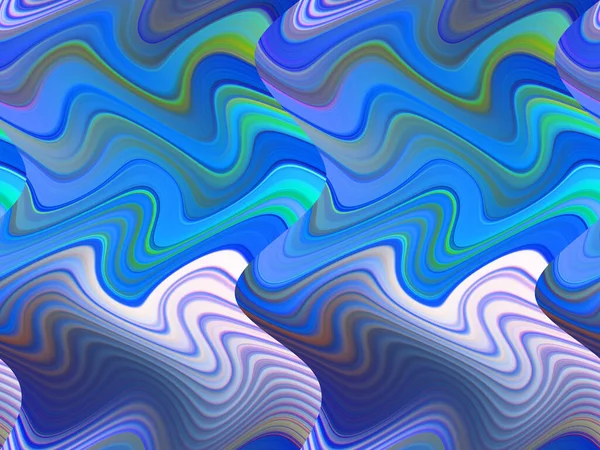 Fondo Abstracto Multicolor Digital Concepto Ondas —  Fotos de Stock