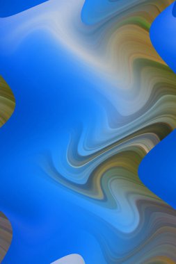 Dijital çok renkli soyut arkaplan, dalga konsepti