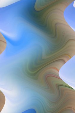 Dijital çok renkli soyut arkaplan, dalga konsepti