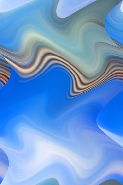 Dijital çok renkli soyut arkaplan, dalga konsepti