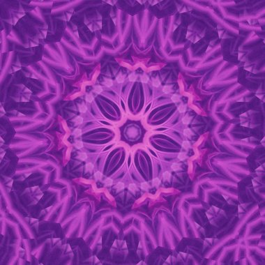 Soyut renkli yaratıcı dijital mandala arkaplan görüntüsü