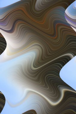 Dijital çok renkli soyut arkaplan, dalga konsepti