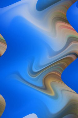 Dijital çok renkli soyut arkaplan, dalga konsepti