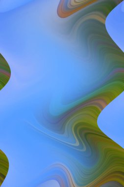 Dijital çok renkli soyut arkaplan, dalga konsepti