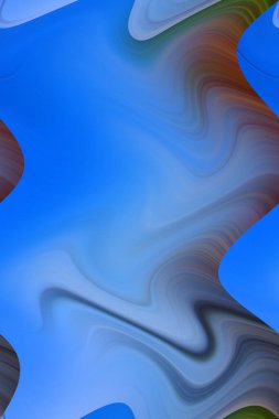 Dijital çok renkli soyut arkaplan, dalga konsepti