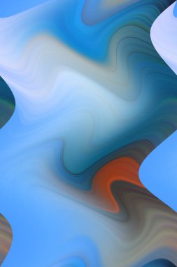 Dijital çok renkli soyut arkaplan, dalga konsepti