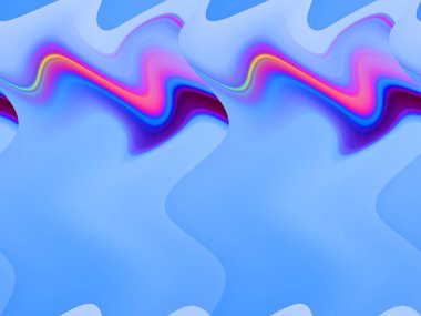 Dijital çok renkli soyut arkaplan, dalga konsepti