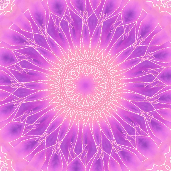 Abstrakte Bunte Kreative Digitale Mandala Hintergrundansicht — Stockfoto