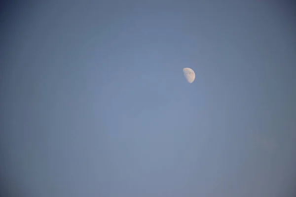 Pemandangan Bulan Yang Indah Langit — Stok Foto