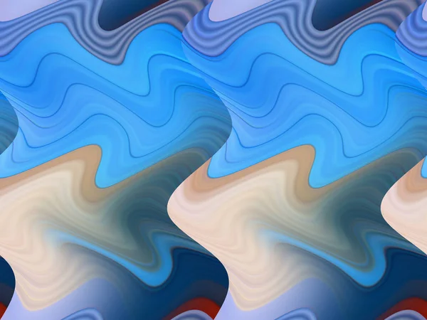 Fondo Abstracto Multicolor Digital Concepto Ondas — Foto de Stock