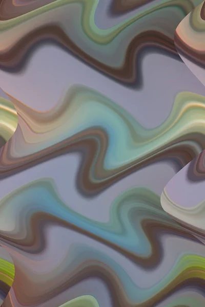 Digitaler Mehrfarbiger Abstrakter Hintergrund Wellenkonzept — Stockfoto