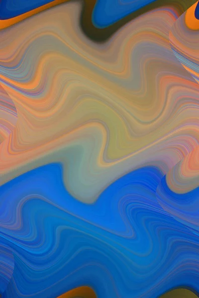 Fondo Abstracto Multicolor Digital Concepto Ondas — Foto de Stock