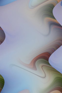 Dijital çok renkli soyut arkaplan, dalga konsepti