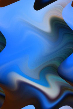 Dijital çok renkli soyut arkaplan, dalga konsepti