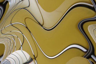 Dijital çok renkli soyut arkaplan, dalga konsepti