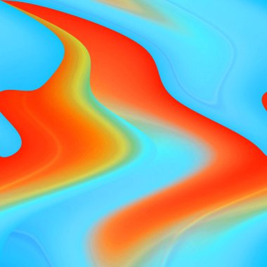 Dijital çok renkli soyut arkaplan, dalga konsepti