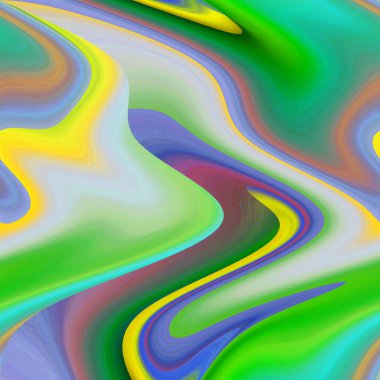 Dijital çok renkli soyut arkaplan, dalga konsepti