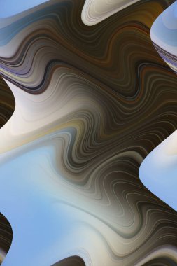 Dijital çok renkli soyut arkaplan, dalga konsepti