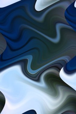 Dijital çok renkli soyut arkaplan, dalga konsepti