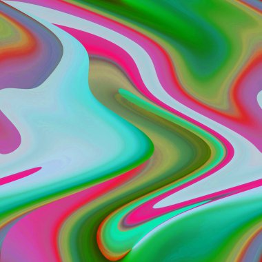 Dijital çok renkli soyut arkaplan, dalga konsepti