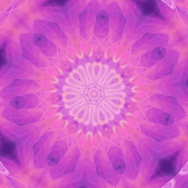 Soyut renkli yaratıcı dijital mandala arkaplan görüntüsü