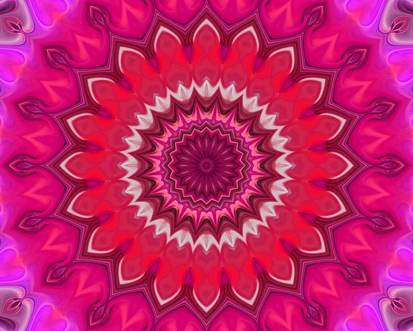 Abstract Colorful Creative Digital Mandala Background View — Stock Photo, Image