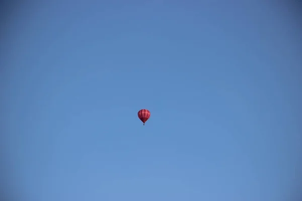 Balão Quente Vista Céu — Fotografia de Stock