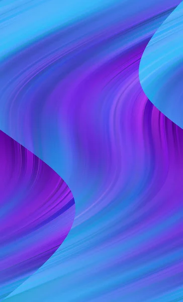 デジタル多色抽象背景 波の概念 — ストック写真