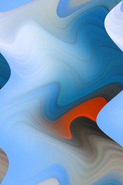 Dijital çok renkli soyut arkaplan, dalga konsepti