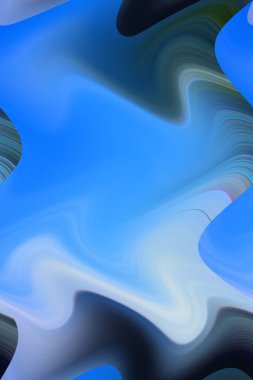 Dijital çok renkli soyut arkaplan, dalga konsepti