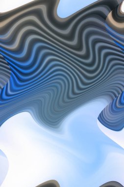 Dijital çok renkli soyut arkaplan, dalga konsepti