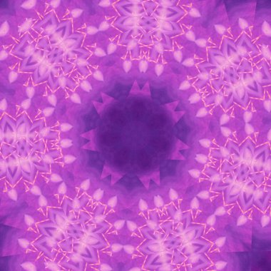 Soyut renkli yaratıcı dijital mandala arkaplan görüntüsü