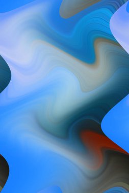 Dijital çok renkli soyut arkaplan, dalga konsepti