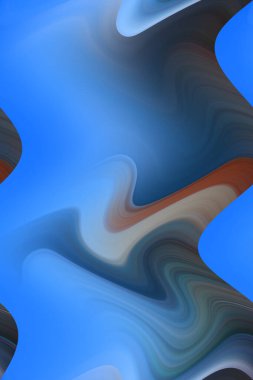 Dijital çok renkli soyut arkaplan, dalga konsepti