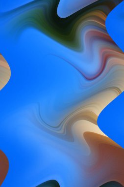 Dijital çok renkli soyut arkaplan, dalga konsepti