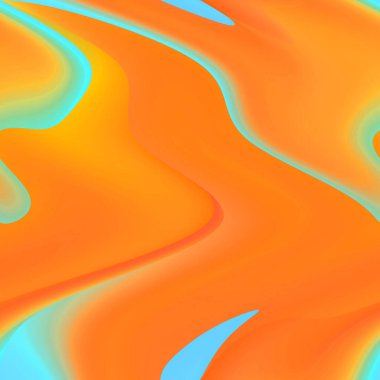 Dijital çok renkli soyut arkaplan, dalga konsepti