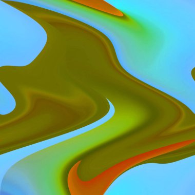 Dijital çok renkli soyut arkaplan, dalga konsepti