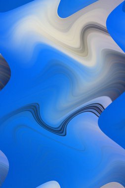 Dijital çok renkli soyut arkaplan, dalga konsepti