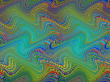 Dijital çok renkli soyut arkaplan, dalga konsepti