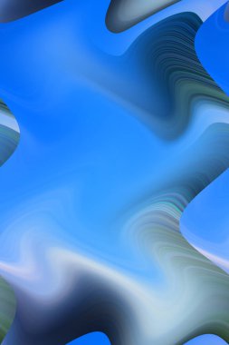 Dijital çok renkli soyut arkaplan, dalga konsepti