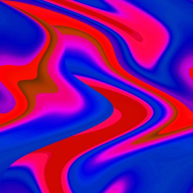 Dijital çok renkli soyut arkaplan, dalga konsepti