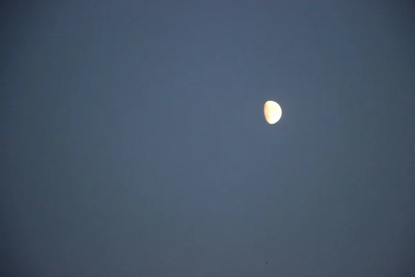 Pemandangan Bulan Yang Indah Langit — Stok Foto