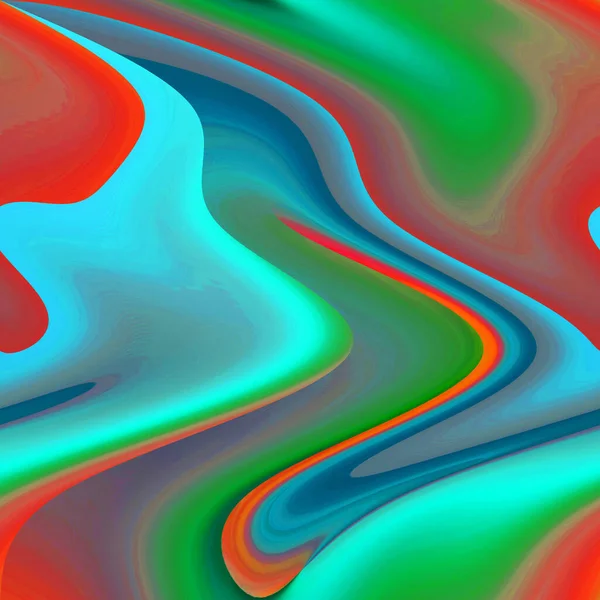 Fondo Abstracto Multicolor Digital Concepto Ondas — Foto de Stock