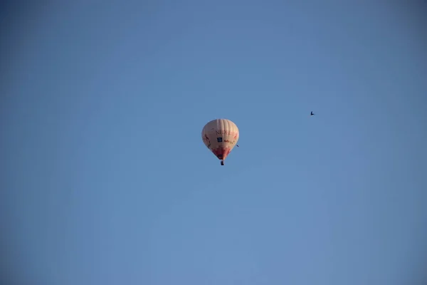 Varm Luft Ballong Himlen — Stockfoto