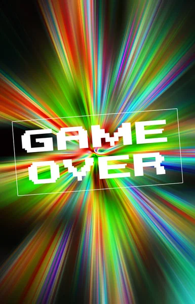 Game Message Colorful Abstract Background — Stock Photo, Image